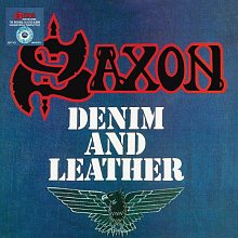 Виниловая пластинка SAXON - DENIM AND LEATHER GREY VINYL 12"