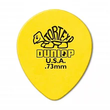 Dunlop 413R073 Tortex Teardrop 72Pack медиаторы, 0,73 мм, 72 шт
