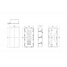 M&K Sound IW950 White пассивная встраиваемая АС 2×5,25″/25–400Вт 2