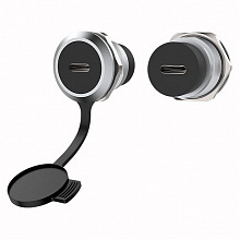 ROXTONE RAUC24-C разъём USB-C, серебристый 2 ROXTONE RAUC24-C разъём USB-C, серебристый 2