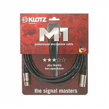 Klotz M1K1FM0300 M1 микрофонный кабель XLR, 3 м, спиральный экран
