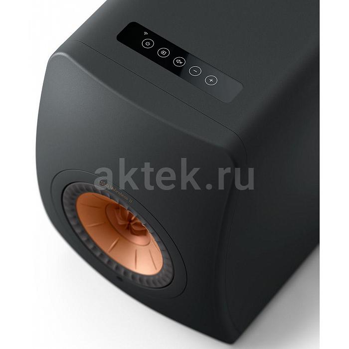 KEF LS50 Wireless II Carbon Black полочная акустика, 380 Вт, Roon 2