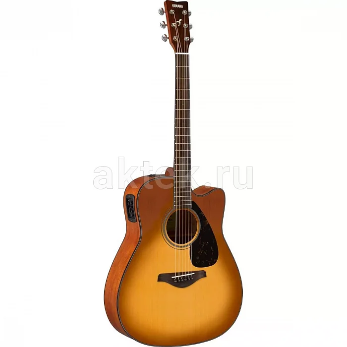 Yamaha FGX800C SDB электроакустическая гитара, верхняя дека из ели