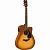 Yamaha FGX800C SDB электроакустическая гитара, верхняя дека из ели