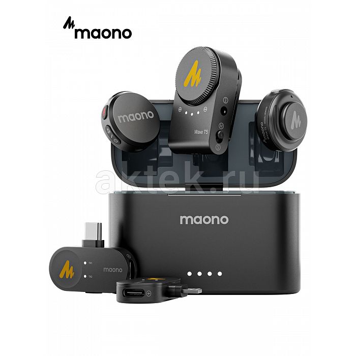 Maono WAVE T5 COMBO (WM650 PA3) ультракомпактная беспроводная система 2