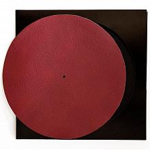 Слипмат для винила Simply Analog Leather Mat Premium Red