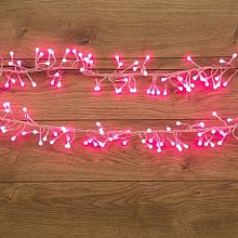 Гирлянда "Мишура" NEON-NIGHT 576x35 Вт LED 6м розовый