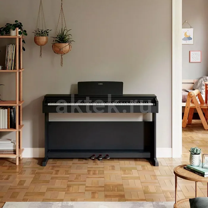 Yamaha YDP-145B Arius цифровое пианино, 88 клавиш, 192 голоса 8