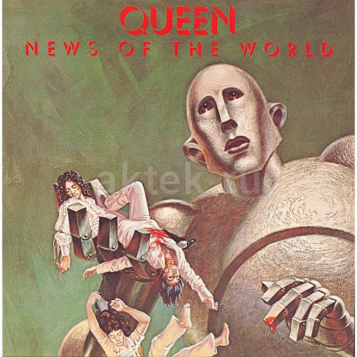 Виниловая пластинка QUEEN - NEWS OF THE WORLD 180 GRAM BLACK VINYL 12"
