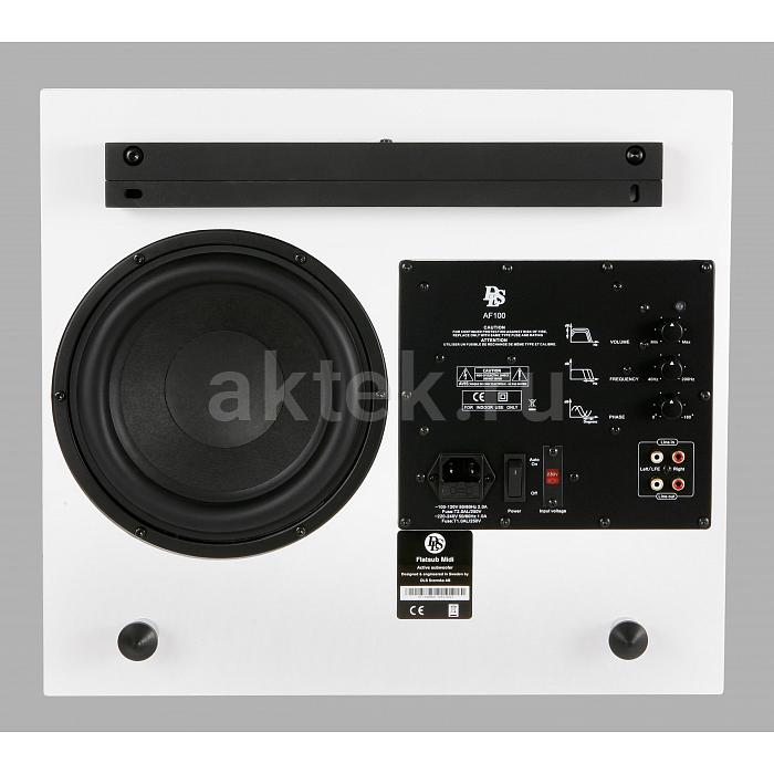 Активный cабвуфер DLS Flatsub Midi white piano 2