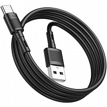 Кабель USB-C/A Hoco X83 Black - 1м
