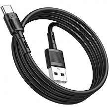 Кабель USB-C/A Hoco X83 Black - 1м