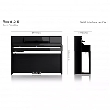 Roland LX-5-CH KSL-5-CH цифровое пианино, 88 клавиш, Bluetooth 3