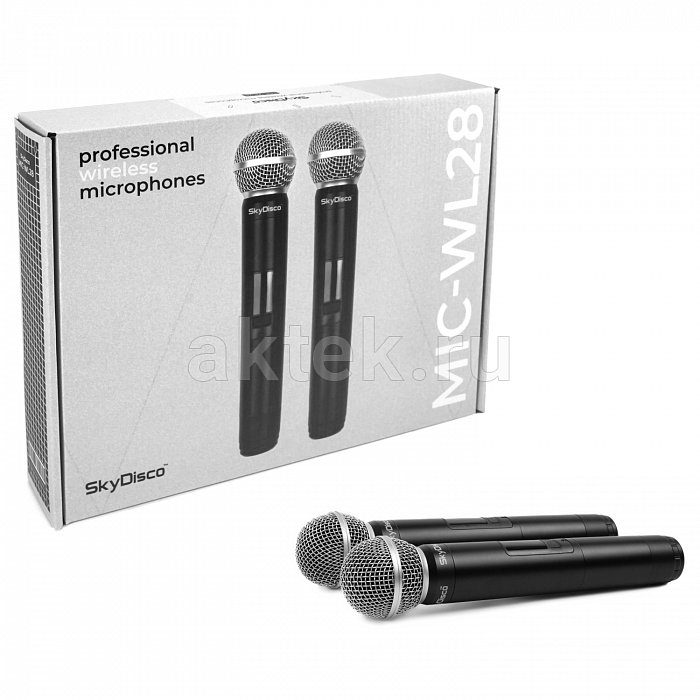 Беспроводные микрофоны для караоке SkyDisco MIC-WL28 14