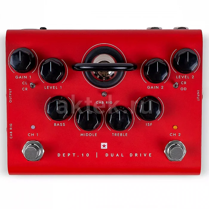 Blackstar Dept.10 Dual Drive ламповый овердрайв, 2 канала, XLR DI