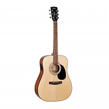 Cort AD810E-OP электроакустическая гитара Dreadnought, верхняя дека из ели