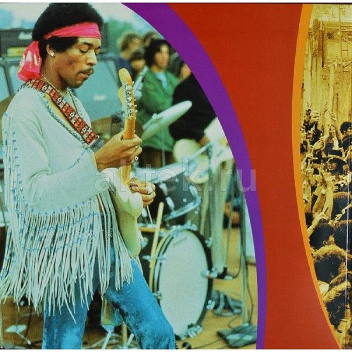 Виниловая пластинка THE JIMI HENDRIX EXPERIENCE - LIVE AT WOODSTOCK 180 GRAM BLACK VINYL 12" 2