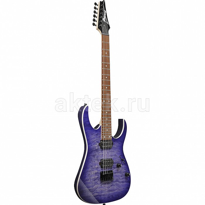 Электрогитара Ibanez RG421QM-CBB Cerulean Blue Burst 4