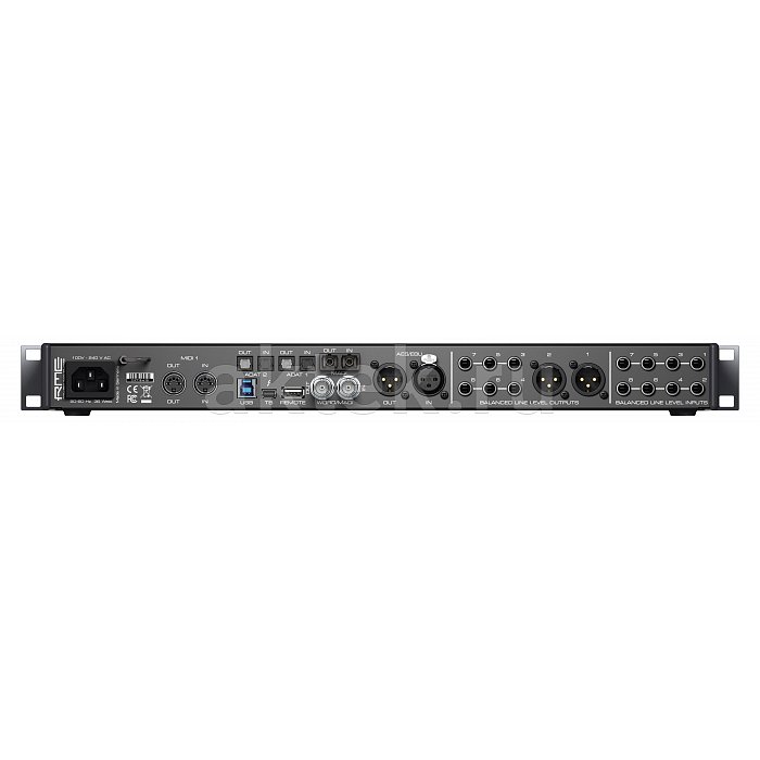 USB-аудиоинтерфейс RME Fireface UFX II 60 каналов, 1U 2