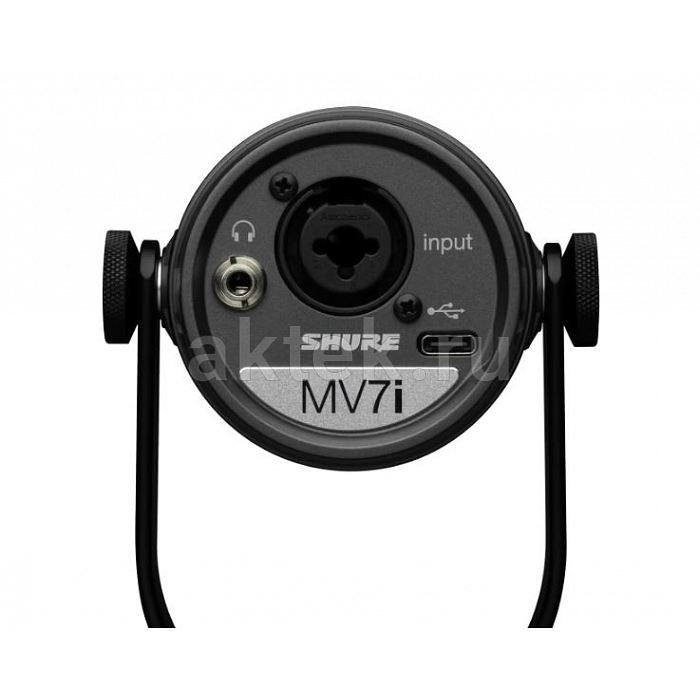 Shure MV7i цифровой USB-микрофон со встроенным аудиоинтерфейсом 5