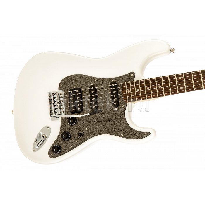 Электрогитара FENDER SQUIER AFFINITY STRATOCASTER HSS LRL OLYMPIC WHITE 3
