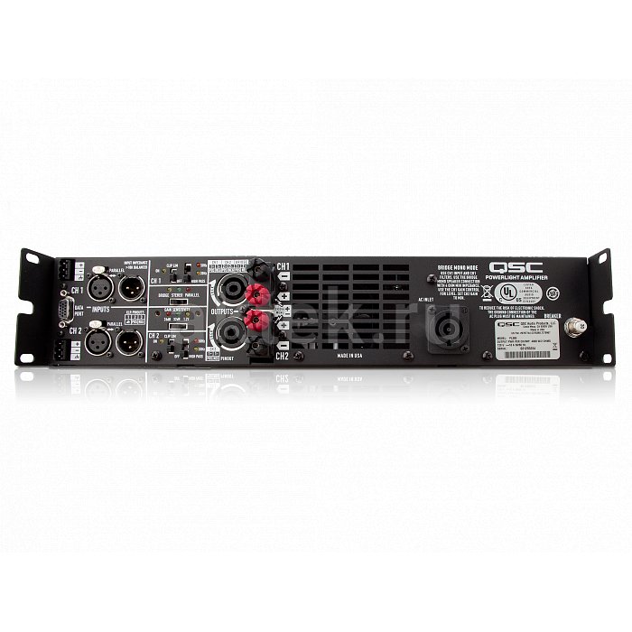 Музыкальный усилитель для акустики QSC PL380 3