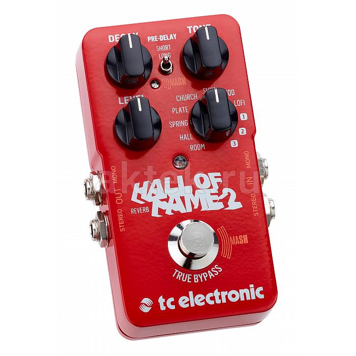 Педаль для гитары TC ELECTRONIC Hall of Fame 2 Reverb 3