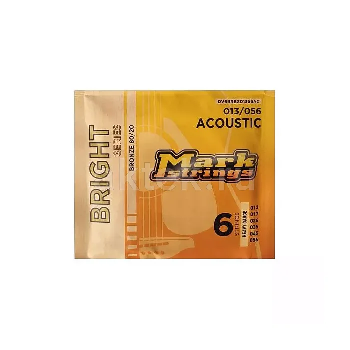 Markbass Bright Series DV6BRBZ01356AC комплект струн, калибр 13-56