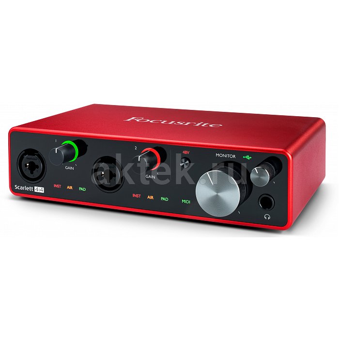 Аудио интерфейс USB FOCUSRITE Scarlett 4i4 3rd Gen 4