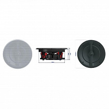 Bowers & Wilkins Marine 6 потолочная встраиваемая акустика 2
