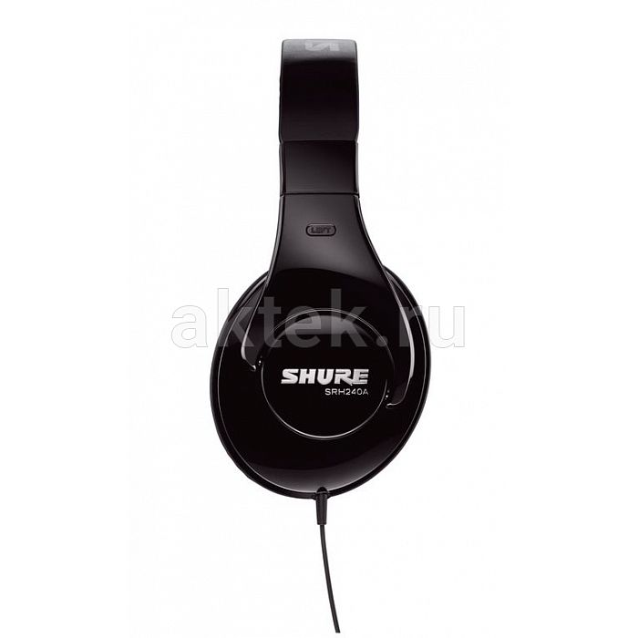 Shure SRH240A-BK закрытые студийные наушники с динамиками 40мм 38Ом 3