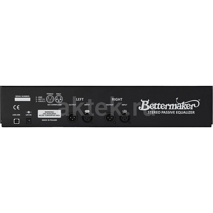Эквалайзер Bettermaker SPE Stereo Passive Equalizer 6