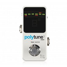TC electronic POLYTUNE 3 MINI педаль гитарный тюнер, полифонический