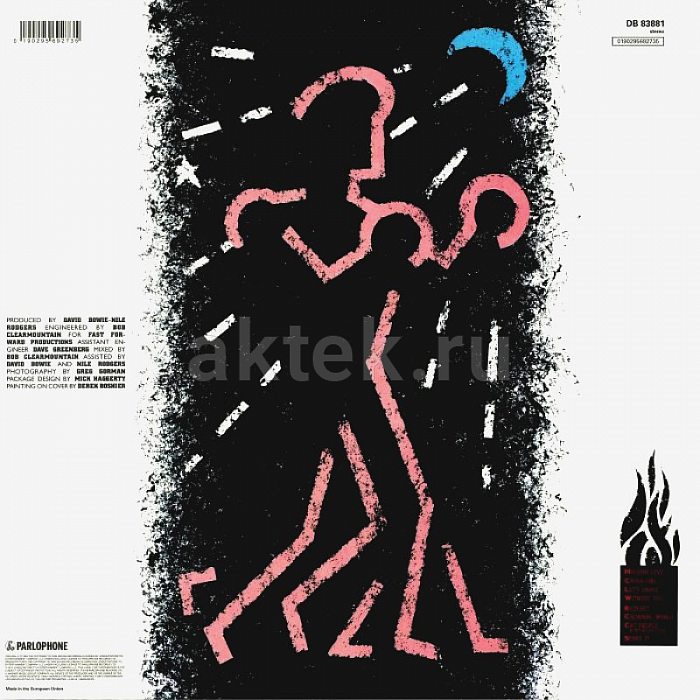 Виниловая пластинка DAVID BOWIE - LETS DANCE 180 GRAM BLACK VINYL 12" 2