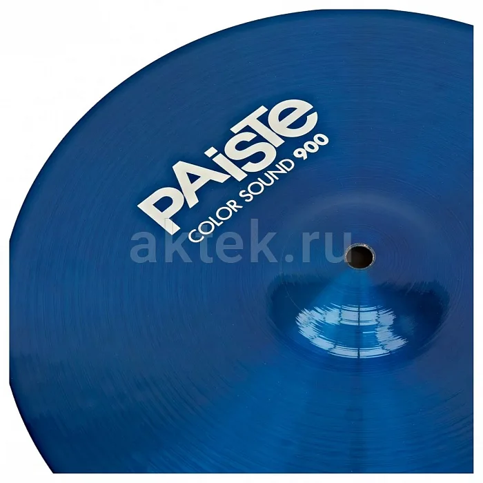 Paiste 18" 900 Color Sound крэш-тарелка, синяя, CuSn8 4