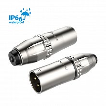 ROXTONE RX3MWP-NG разъём XLR, серебристый, штекер, IP66