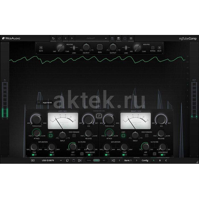 Компрессор звука Wes Audio ngTubeComp 8