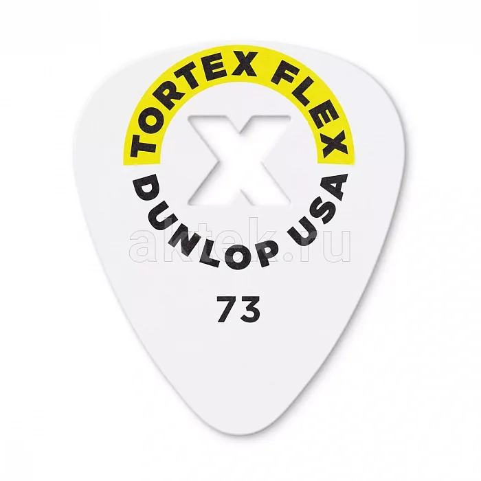 Dunlop 428XR073 Tortex Flex X Standard медиаторы, 0,73 мм