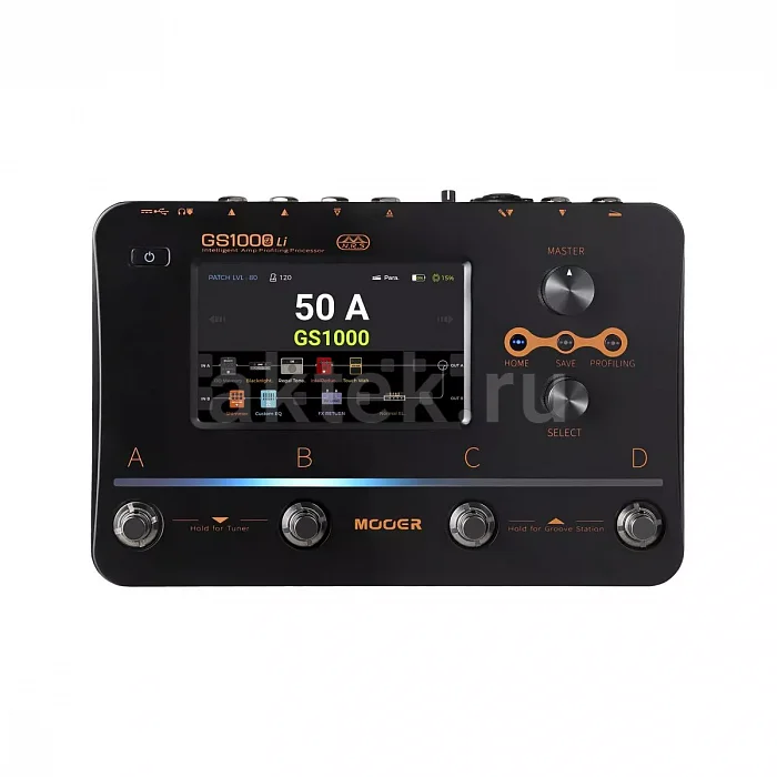 Mooer GS1000 Li гитарный мультиэффект-процессор с аккумулятором