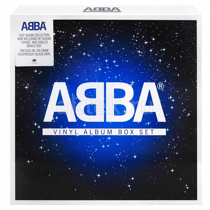 Виниловый бокс-сет ABBA - VINYL ALBUM BOX SET 180 GRAM BLACK VINYL 12"