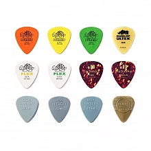 Dunlop PVP112 Variety Acoustic 12Pack медиаторы, нейлон, 12 шт 3