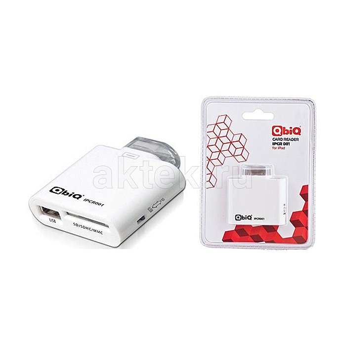 Переходник картридер QbiQ IPCR 001 White 2