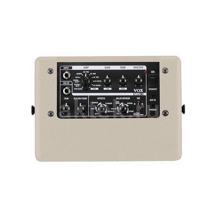 Гитарный комбоусилитель VOX MINI3-G2 Ivory 3
