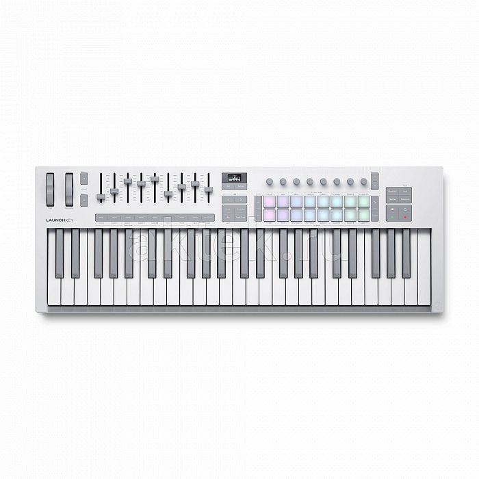 MIDI клавиатура NOVATION Launchkey 49 MK4 White