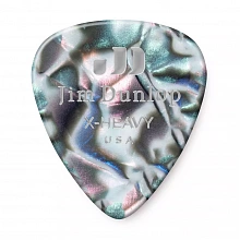 Dunlop 483P14XH Celluloid Abalone Extra Heavy медиаторы, целлулоид, 12 шт
