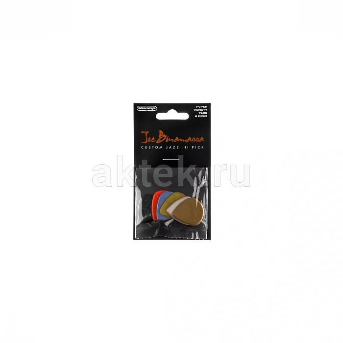 Dunlop PVP121 Variety Joe Bonamassa 6Pack медиаторы, 6 шт
