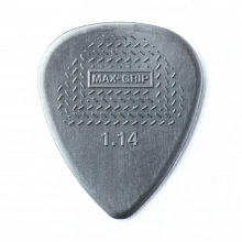 Dunlop 449P114 Max-Grip Nylon медиаторы, 1,14 мм, 12 шт