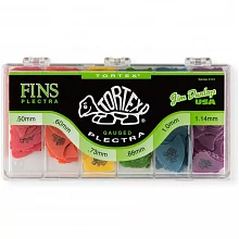 Dunlop 4141 Tortex Fins Display набор медиаторов, 36 шт