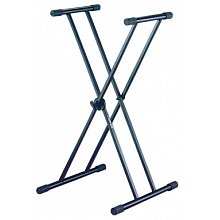 Стойка клавишная QUIK LOK T20 BK