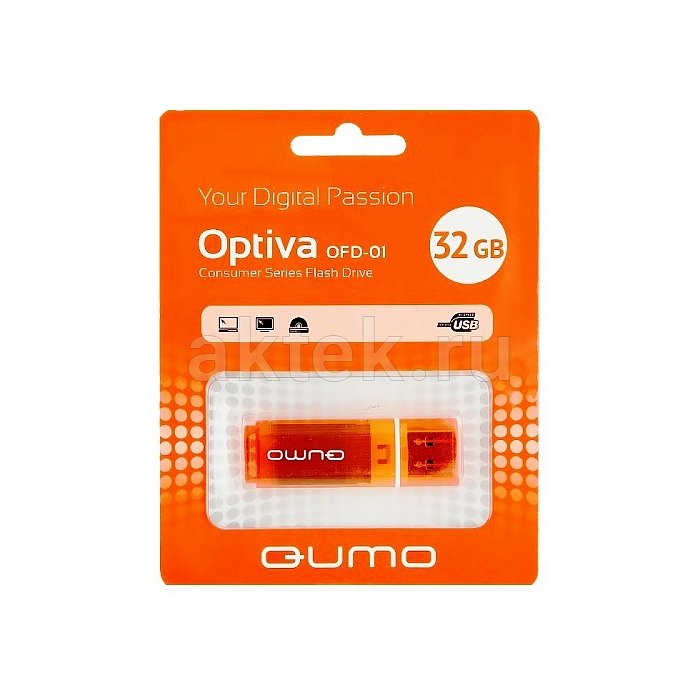 Флешка USB Qumo Optiva-01 32Гб 2